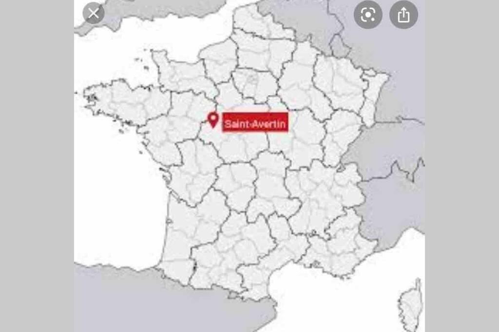 Charmant Appartement En Bord De Cher Saint-Avertin Kültér fotó